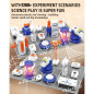 Science STEM Kits for Kids - 66 Pcs Electronics Exploration DIY Circuit Set with 1200+ Projects & Manual