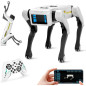 Mostop Chien Robot Intelligent, Jouet Interactif AI pour Enfants 5-7 ans, Contrôle Voix/App/Télécommande, 30+ Actions, Cadeau ST