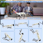 Mostop Chien Robot Intelligent, Jouet Interactif AI pour Enfants 5-7 ans, Contrôle Voix/App/Télécommande, 30+ Actions, Cadeau ST