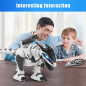 Fistone RC Intelligent Interactive Dinosaur Robot Toy with Remote Control, Walking, Dancing, Singing & Fight Mode for Kids A Fistone RC Intelligent Interactive Dinosaur Robot Toy with Remote Control, Walking, Dancing, Singing & Fight Mode for Kids A