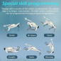 8008 Robot Chien Intelligent, Chiot Robotique AI, Télécommande, Actions Programmables, Jouet Interactif Amusant 8008 Robot Chien Intelligent, Chiot Robotique AI, Télécommande, Actions Programmables, Jouet Interactif Amusant