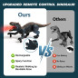 Sunrad Remote Control T-Rex Dinosaur Toy with Spray, Light & Roar – RC Robot for Kids 3-12 Years Sunrad Remote Control T-Rex Dinosaur Toy with Spray, Light & Roar – RC Robot for Kids 3-12 Years