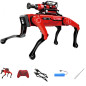 8021 Robot Chien AI avec Commande Vocale, Télécommande, Bras Mécanique, Fonction Spray, Danse STEM 8021 Robot Chien AI avec Commande Vocale, Télécommande, Bras Mécanique, Fonction Spray, Danse STEM