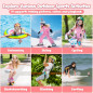 Appareil photo étanche PROGRACE pour enfants 1080P HD – Caméra vidéo sous-marine fille cadeau anniversaire Noël