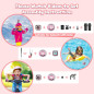 Appareil photo étanche PROGRACE pour enfants 1080P HD – Caméra vidéo sous-marine fille cadeau anniversaire Noël