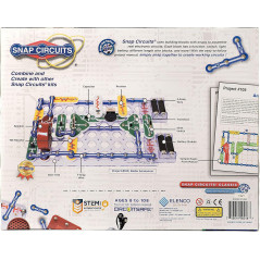 Snap Circuits Classic SC-300 Kit Électronique – 300+ Projets, Manuel Couleur, Jouet Éducatif STEM 8+