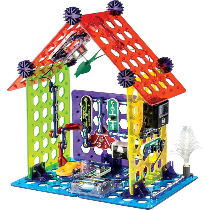 Snap Circuits Elenco My Home Electronics Building Kit for Kids Ages 8+ - Educational STEM Toy Snap Circuits Elenco My Home Electronics Building Kit for Kids Ages 8+ - Educational STEM Toy