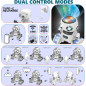Aikmi Rechargeable Remote Control Robot Toy with Projector Night Light, Gesture Sensor & Music, White Aikmi Rechargeable Remote Control Robot Toy with Projector Night Light, Gesture Sensor & Music, White