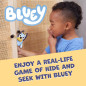 Figurine Électronique Bluey Cache-Cache, Articulée, Musicale avec Mode Danse, Jouet Interactif 3+ ans Figurine Électronique Bluey Cache-Cache, Articulée, Musicale avec Mode Danse, Jouet Interactif 3+ ans