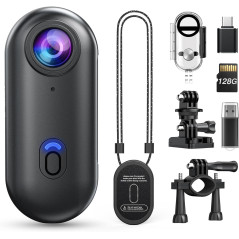 Z10 4K Action Camera 128GB Waterproof Sports Cam with Magnetic Clip