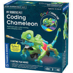 Thames & Kosmos My Robotic Pet: Coding Chameleon STEM Kit for Kids