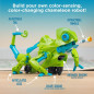 Thames & Kosmos My Robotic Pet: Coding Chameleon STEM Kit - Color-Sensing Robot for Kids 8+, Screen-Free Fun