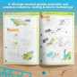 Thames & Kosmos My Robotic Pet: Coding Chameleon STEM Kit - Color-Sensing Robot for Kids 8+, Screen-Free Fun