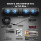 28 Waterproof Golf Cart Sound Bar Bluetooth, RGB Lighting, 8 Speaker HiFi 2.1HD Amplified w/ T Bracket 28 Waterproof Golf Cart Sound Bar Bluetooth, RGB Lighting, 8 Speaker HiFi 2.1HD Amplified w/ T Bracket
