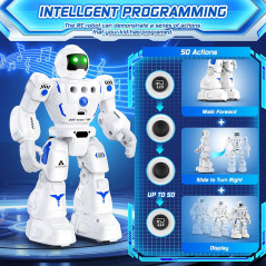 Programmable Robot Toys for Kids 3-12 – Remote Control & Gesture Sensing