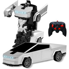 Cyber Transformer RC Car - 360° Rotation Drift Remote Control Toy for Kids