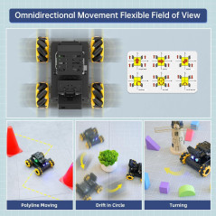 MiniAuto Robot Arduino ESP32 : Voiture AI Programmable STEM