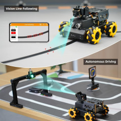 HIWONDER Robot Car Kit with AI Camera & Python for Teens & Adults