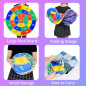 Fléchettes LED 2 en 1 29 avec 12 Balles Lumineuses, 12 Jeux, Contrôle APP, Intérieur & Extérieur Enfants 8-12 ans