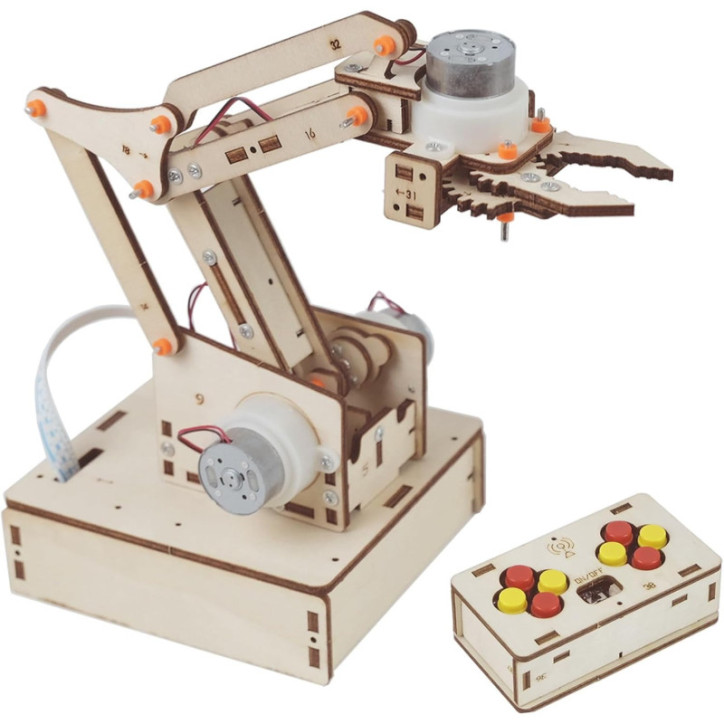 Robot Arm Kit for Kids & Teens 8-16+ | STEM Robotics DIY Engineering Toy Gift for Boys & Girls Robot Arm Kit for Kids & Teens 8-16+ | STEM Robotics DIY Engineering Toy Gift for Boys & Girls