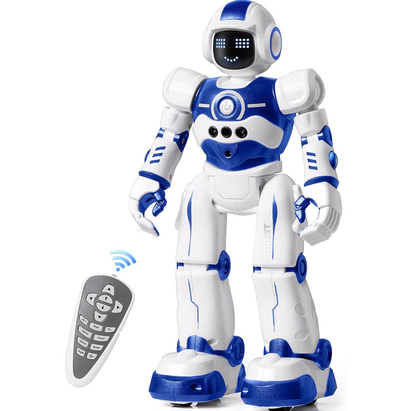 Robot Jouet Programmable pour Enfants 4-10 ans Cadeau Anniversaire