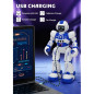 Programmable Remote Control Smart Walking & Dancing Robot Toy with Gesture & Sensing for Kids Ages 4-10