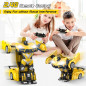 Transform Remote Control Car for Kids 3-8, One-Button Transform, 2.4GHz, 360° Spin, Flashing Lights, 1:16 Scale Transform Remote Control Car for Kids 3-8, One-Button Transform, 2.4GHz, 360° Spin, Flashing Lights, 1:16 Scale