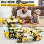 Transform Remote Control Car for Kids 3-8, One-Button Transform, 2.4GHz, 360° Spin, Flashing Lights, 1:16 Scale Transform Remote Control Car for Kids 3-8, One-Button Transform, 2.4GHz, 360° Spin, Flashing Lights, 1:16 Scale