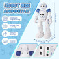 Robot jouet programmable pour enfants 3-9 ans avec télécommande sans fil, danse et chant Robot jouet programmable pour enfants 3-9 ans avec télécommande sans fil, danse et chant