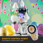Robot RC programmable à LED - Robot dansant et parlant interactif de 30 cm pour enfants Robot RC programmable à LED - Robot dansant et parlant interactif de 30 cm pour enfants