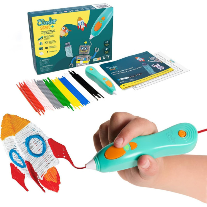 3Doodler Start+ 3D Pen Set for Kids – Easy, Educational STEM Art Activity for Ages 6+ 3Doodler Start+ 3D Pen Set for Kids – Easy, Educational STEM Art Activity for Ages 6+