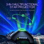 Projecteur Auroral Northern Galaxy LED 33 Effets, Haut-parleur Bluetooth, Télécommande, Sons Blancs Projecteur Auroral Northern Galaxy LED 33 Effets, Haut-parleur Bluetooth, Télécommande, Sons Blancs