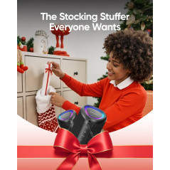 Portable Bluetooth Speaker with Lights | Waterproof, Powerful Sound, TWS
