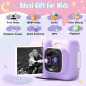 Kids 1080P Instant Print Camera with 32GB SD Card & Printing Paper - Portable Purple Gift for Ages 4-10 Kids 1080P Instant Print Camera with 32GB SD Card & Printing Paper - Portable Purple Gift for Ages 4-10
