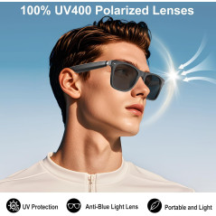AI Translation Smart Glasses with ChatGPT, Bluetooth & UV Protection
