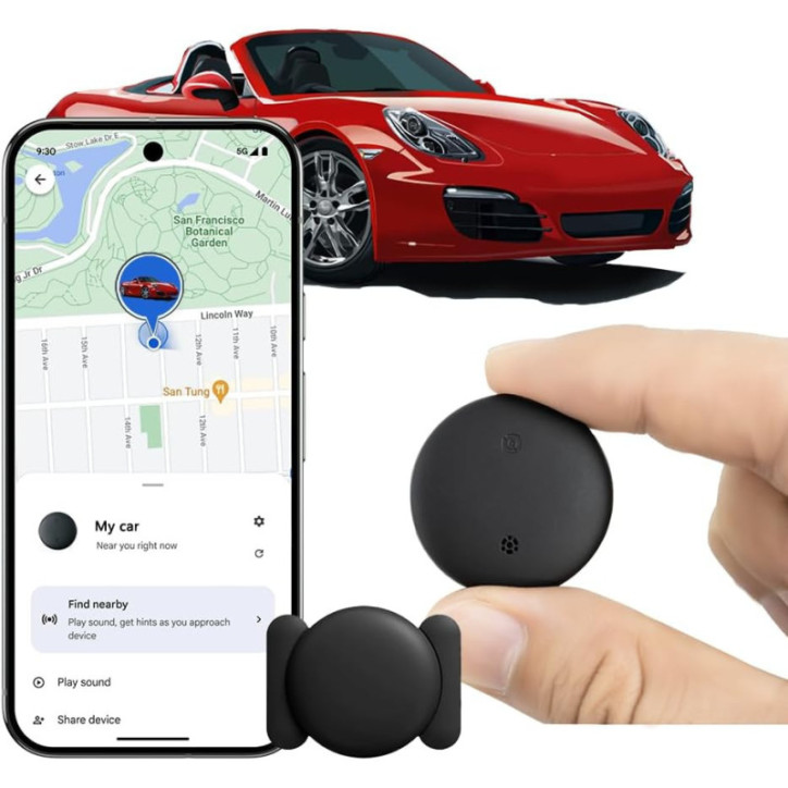Localisateur GPS Voiture Sans Abonnement, Aimant Super Puissant, Autonomie 365 J, Étanche et Antichoc Localisateur GPS Voiture Sans Abonnement, Aimant Super Puissant, Autonomie 365 J, Étanche et Antichoc