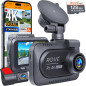 ROVE R2-4K Dual Dash Cam Front & Rear, STARVIS 2 Sensor, Free 128GB, 5G WiFi, 4K 2160P, 3 IPS, 24H Parking ROVE R2-4K Dual Dash Cam Front & Rear, STARVIS 2 Sensor, Free 128GB, 5G WiFi, 4K 2160P, 3 IPS, 24H Parking