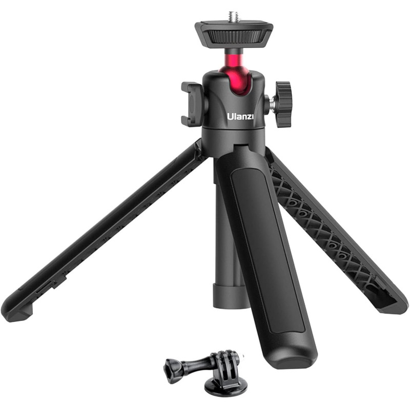 ULANZI MT-16 Mini Tripod with 4-Level Extends, 360° Ball Head & Cold Shoe