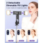 53 Extendable Selfie Stick Tripod with Light, Remote & Phone Clip, Portable for iPhone 15/14/13 & Android 53 Extendable Selfie Stick Tripod with Light, Remote & Phone Clip, Portable for iPhone 15/14/13 & Android