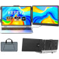 KEFEYA 14 FHD IPS Laptop Screen Extender Dual Monitor for 13-17 Laptops with USB-C & HDMI, Plug n Play KEFEYA 14 FHD IPS Laptop Screen Extender Dual Monitor for 13-17 Laptops with USB-C & HDMI, Plug n Play