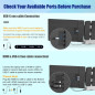 KEFEYA 14 FHD IPS Laptop Screen Extender Dual Monitor for 13-17 Laptops with USB-C & HDMI, Plug n Play KEFEYA 14 FHD IPS Laptop Screen Extender Dual Monitor for 13-17 Laptops with USB-C & HDMI, Plug n Play