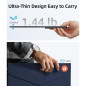Ingnok 15.6 FHD Portable Monitor, Ultra Slim IPS Screen Extender with Adjustable Stand, USB-C Compatible