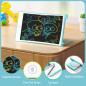 Tablette d'Écriture TECJOE 8,5 Colorée pour Enfants, Cadeau Anniversaire et Noël, Jeux de Voyage Tablette d'Écriture TECJOE 8,5 Colorée pour Enfants, Cadeau Anniversaire et Noël, Jeux de Voyage