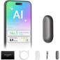 Plaud NotePin Enregistreur Vocal AI, Contrôle App, 64GB, Transcription & Synthèse, 112 Langues, Gris Cosmiques Plaud NotePin Enregistreur Vocal AI, Contrôle App, 64GB, Transcription & Synthèse, 112 Langues, Gris Cosmiques