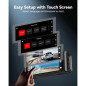 REDTIGER F7N Touch 4K Dash Cam Front & Rear, STARVIS 2 Sensor, 3.18 Touchscreen, 128GB, Voice Control, GPS, Night Vision, Wi