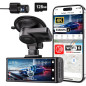 REDTIGER F7N Touch 4K Dash Cam Front & Rear, STARVIS 2 Sensor, 3.18 Touchscreen, 128GB, Voice Control, GPS, Night Vision, Wi