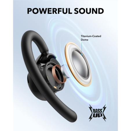 Ecouteurs sans fil Soundcore V20i Open-Ear, Confort Ultra, Son Puissant, Appels Clairs, IP55, 36h, Bluetooth 5.4