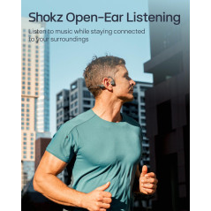 SHOKZ OpenRun Pro 2: Wireless Bone Conduction Sport Headphones with Deep Bass
