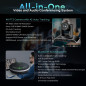 TONGVEO 4K PTZ Conference Camera System with AI Auto-Tracking, 20x Zoom, USB3.0, HDMI, LAN & Bluetooth Speakerphone