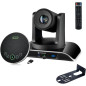 TONGVEO 4K PTZ Conference Camera System with AI Auto-Tracking, 20x Zoom, USB3.0, HDMI, LAN & Bluetooth Speakerphone